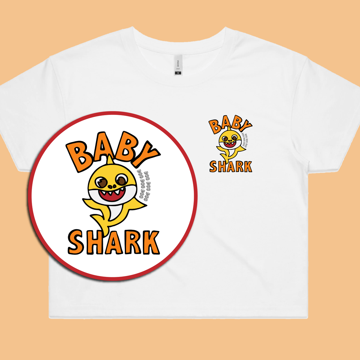 Baby Shark 🦈 - Women's Crop Top