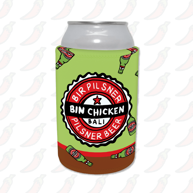 Bali Bin Chicken 🗑️ - Stubby Holder