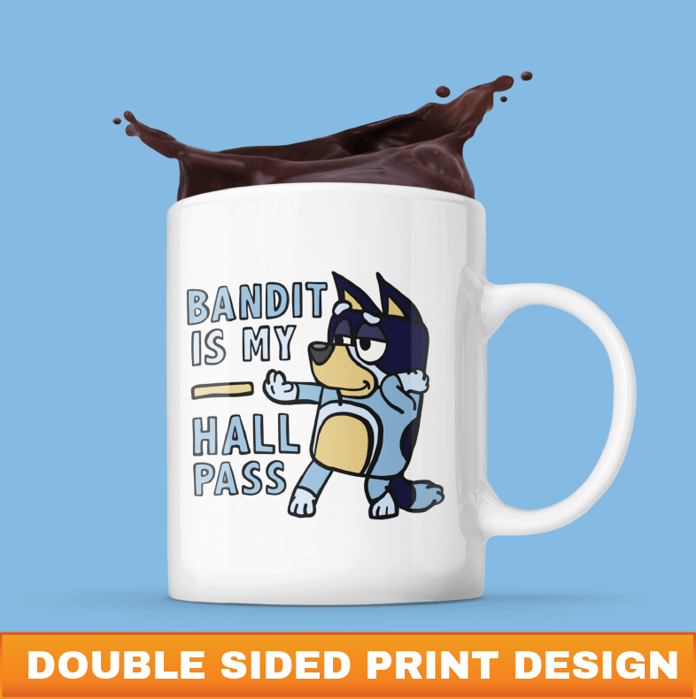 Bandit Hall Pass 🦴 - Coffee Mug