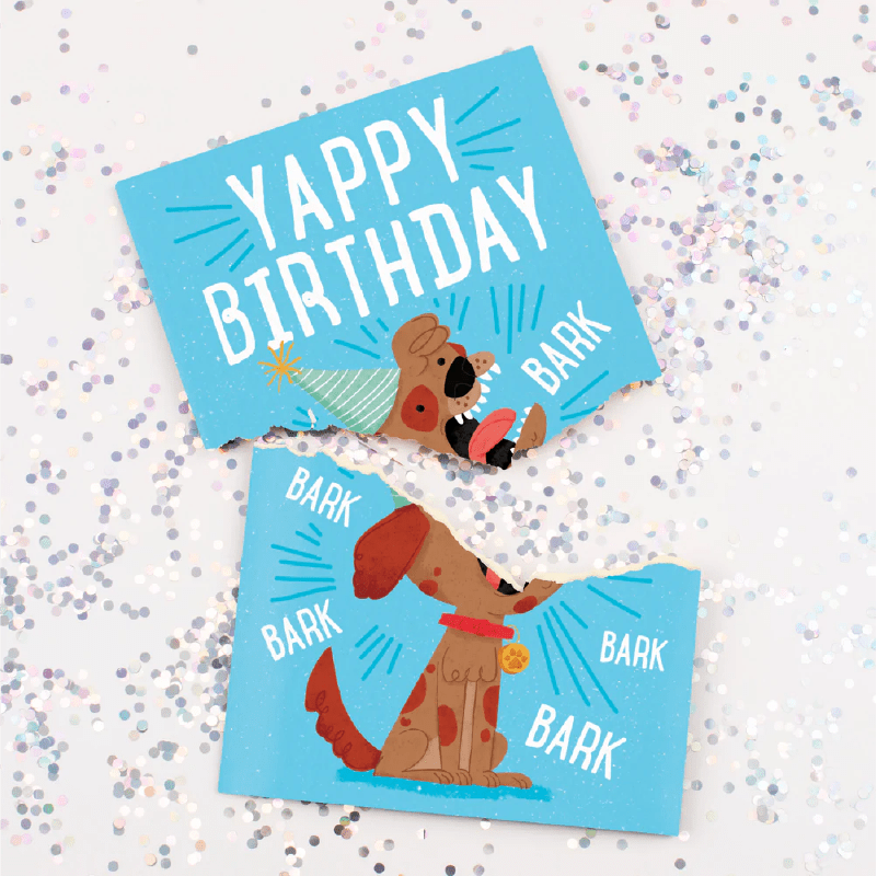 Barking Birthday ๐ถ๐ - Joker Greeting Prank Card (Glitter + Sound)