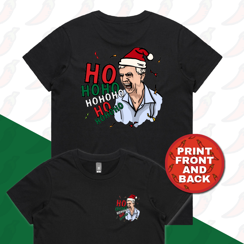 Barking Dog Man Christmas ๐ฃ๏ธ๐ - Women's T Shirt