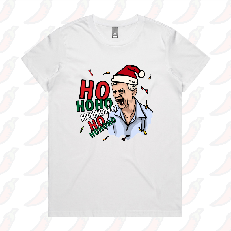 Barking Dog Man Christmas ๐ฃ๏ธ๐ - Women's T Shirt