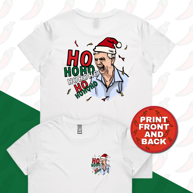 Barking Dog Man Christmas ๐ฃ๏ธ๐ - Women's T Shirt