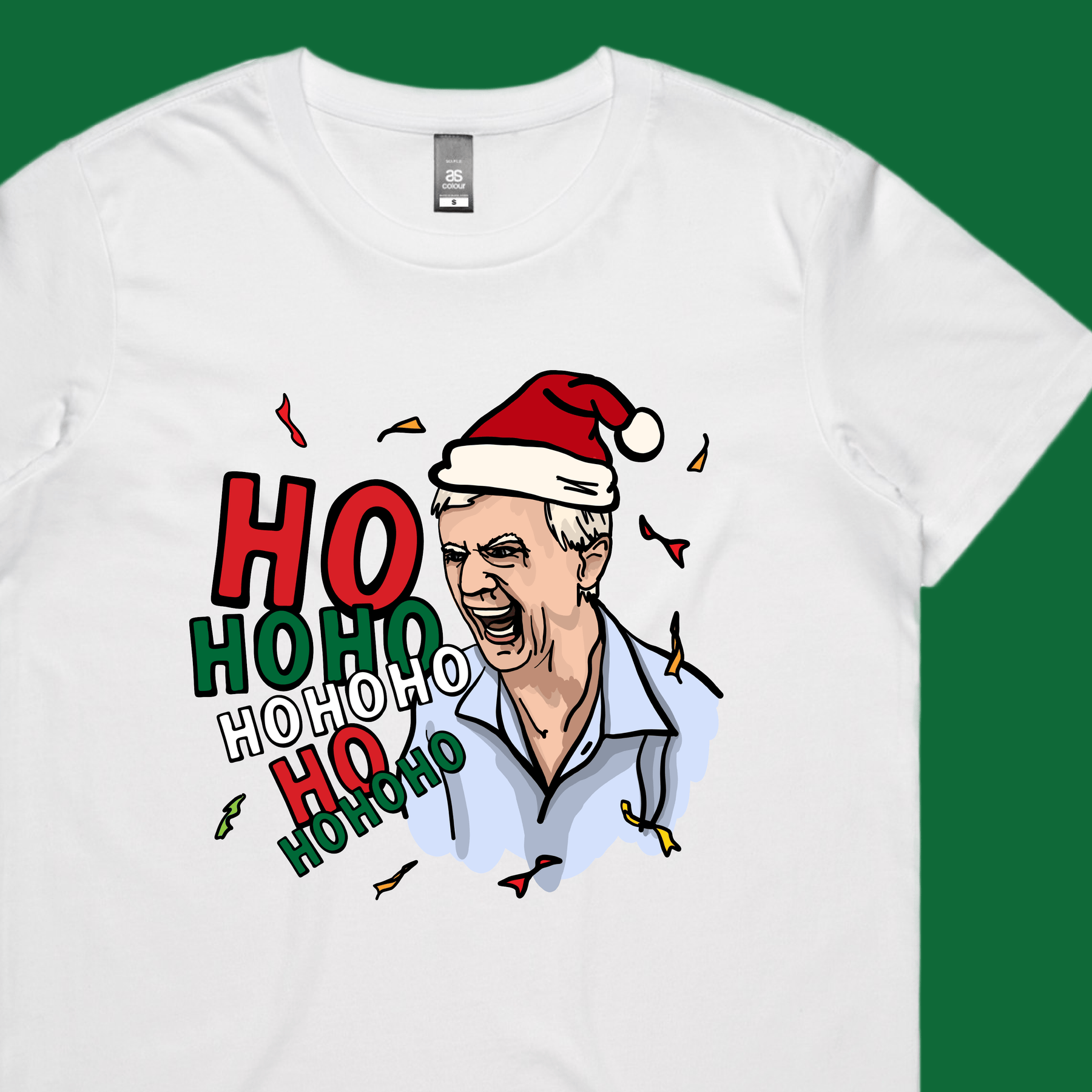 Barking Dog Man Christmas ๐ฃ๏ธ๐ - Women's T Shirt