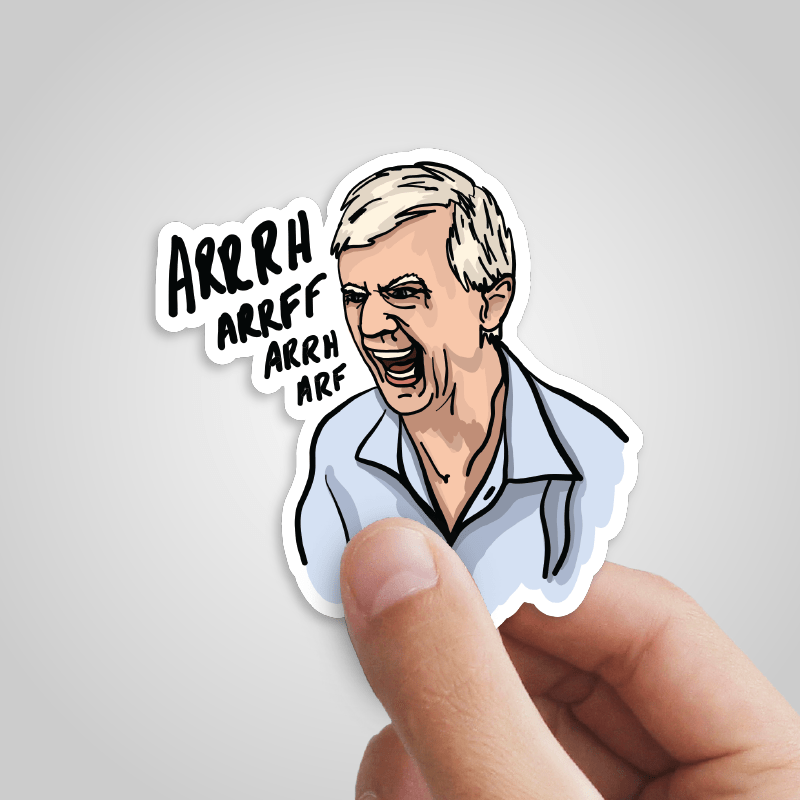 Barking Dog Man ๐ฃ๏ธ - Sticker