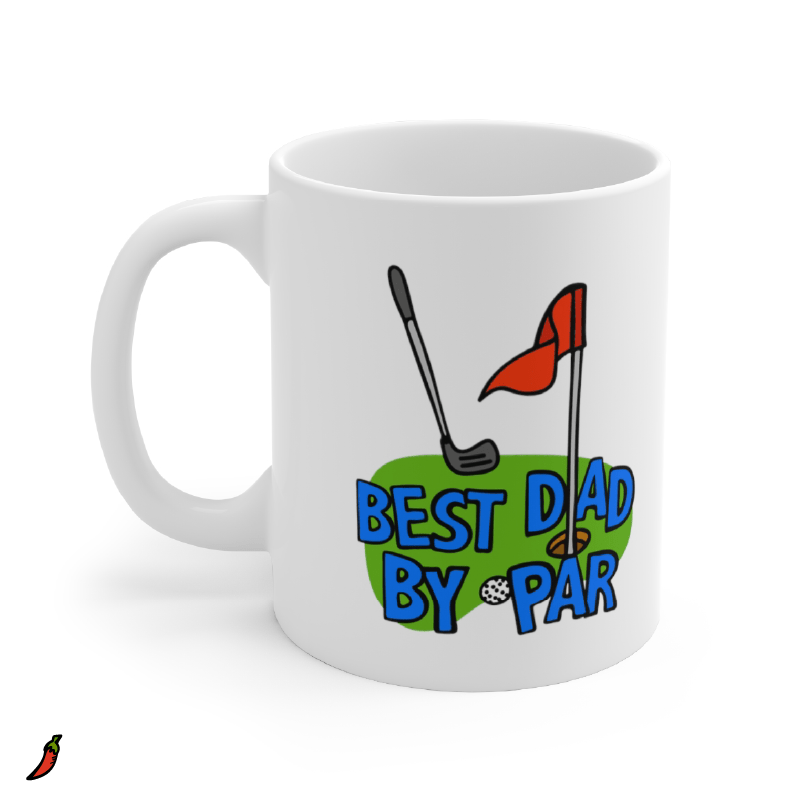 Best Dad By Par Green ⛳ - Coffee Mug