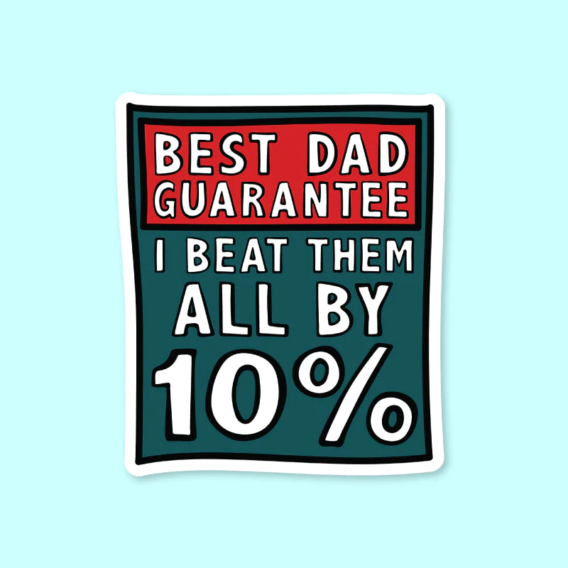 Best Dad Guarantee 🔨 - Sticker