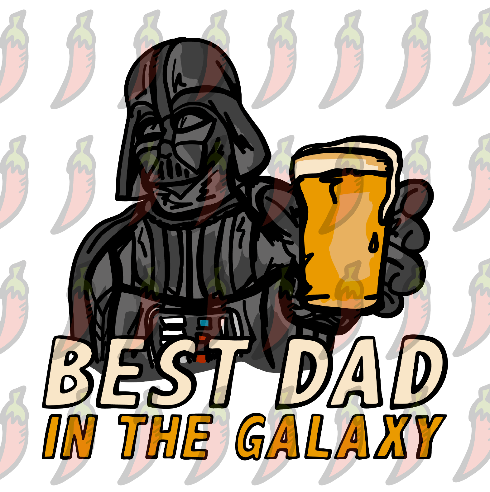 Best Dad in the Galaxy 🌌 - Unisex Hoodie