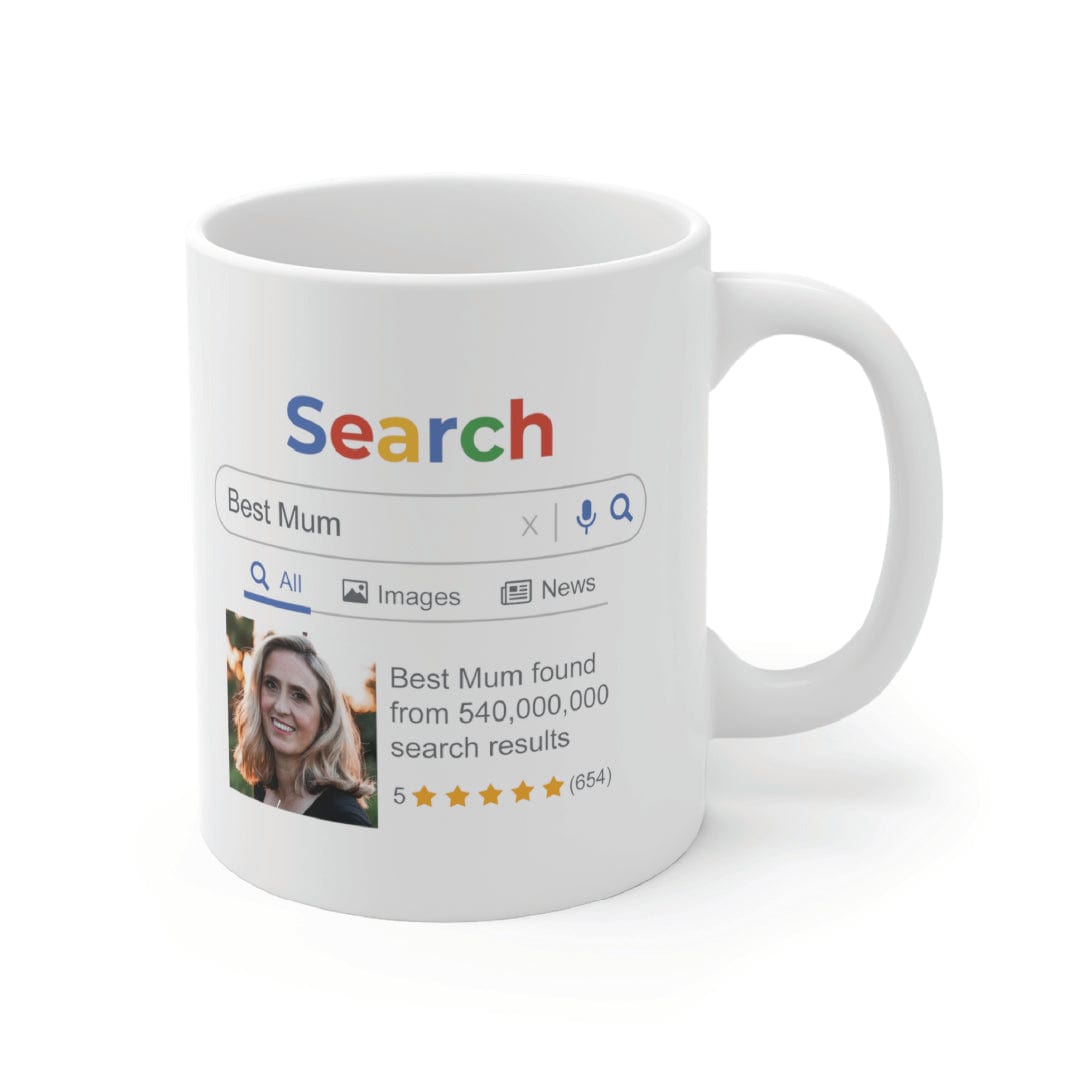 Best Mum/Grandma/Step Mum Search Result Mug - Personalised Coffee Mug