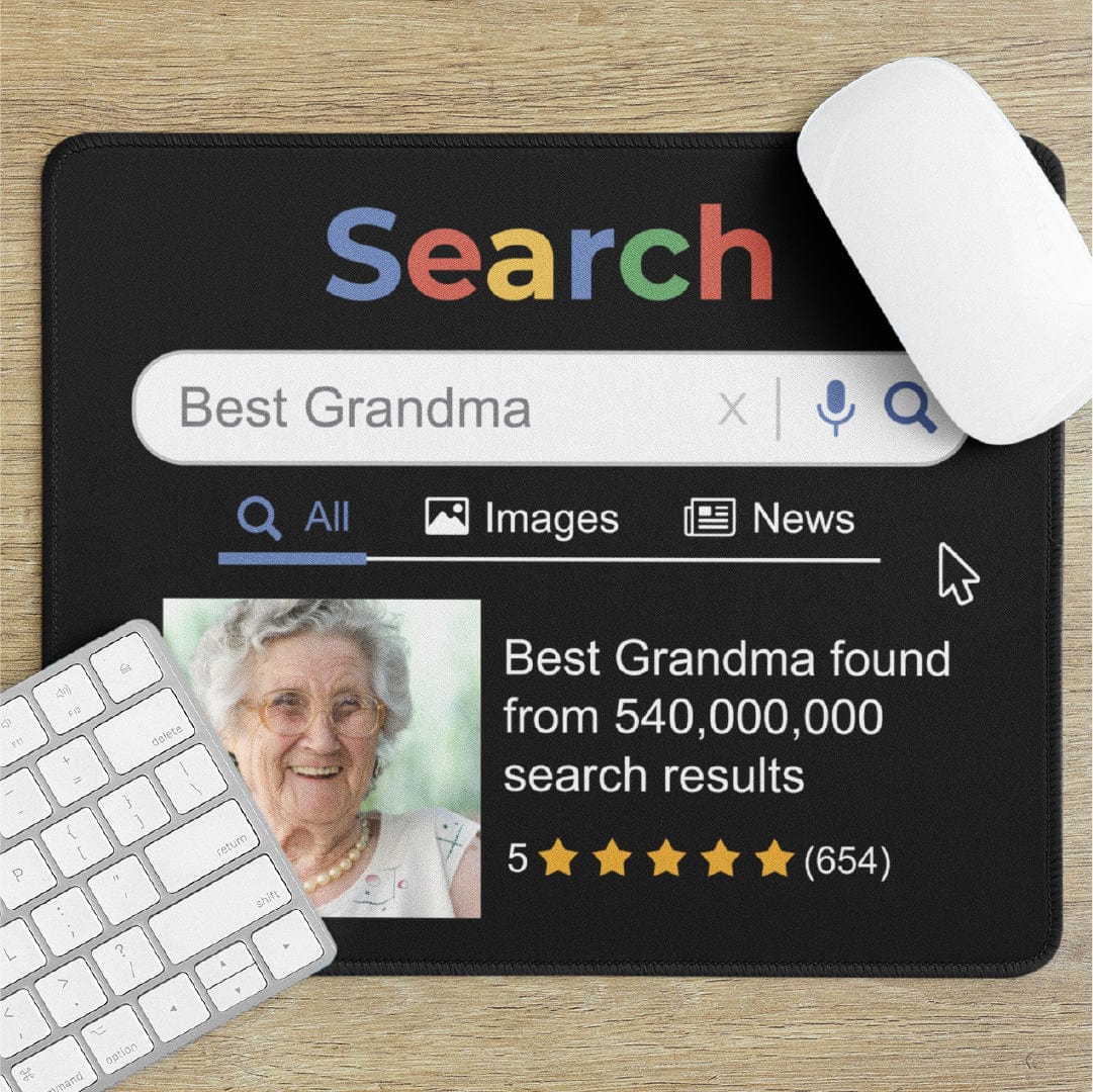 Best Mum/Grandma/Step Mum Search Result 🖱️ - Personalised Mouse Pad