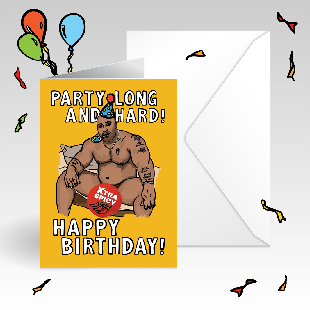 BIG BARRY UNCENSORED ๐ - Birthday Card