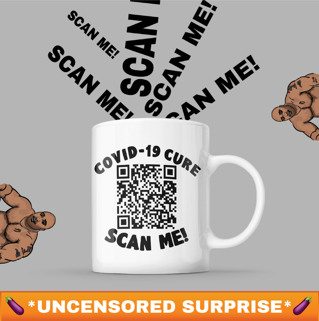 Big Barry UNCENSORED QR Prank ๐ - Coffee Mug