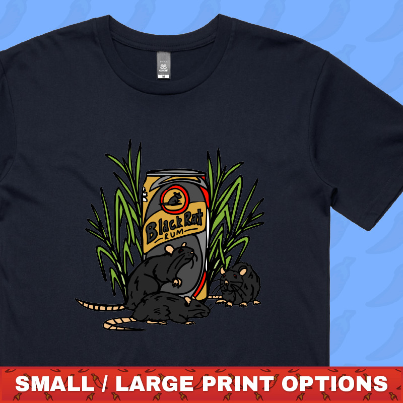 Black Rat 🐀 – Men's T Shirt