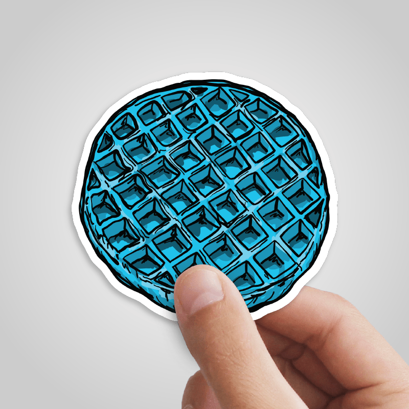 Blue Waffle ๐ง๐คฎ - Sticker