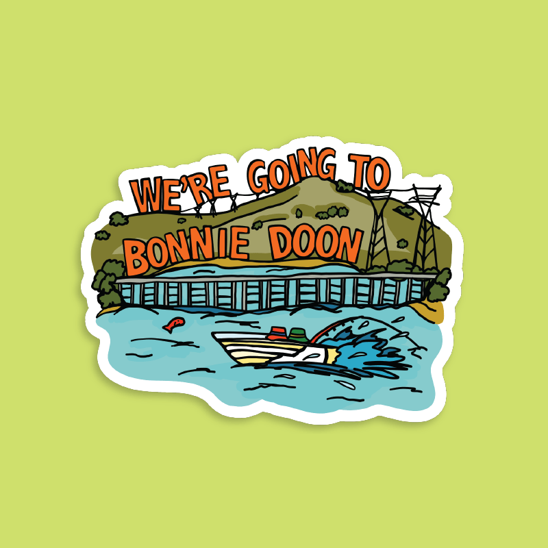 Bonnie Doon 🚤 - Sticker