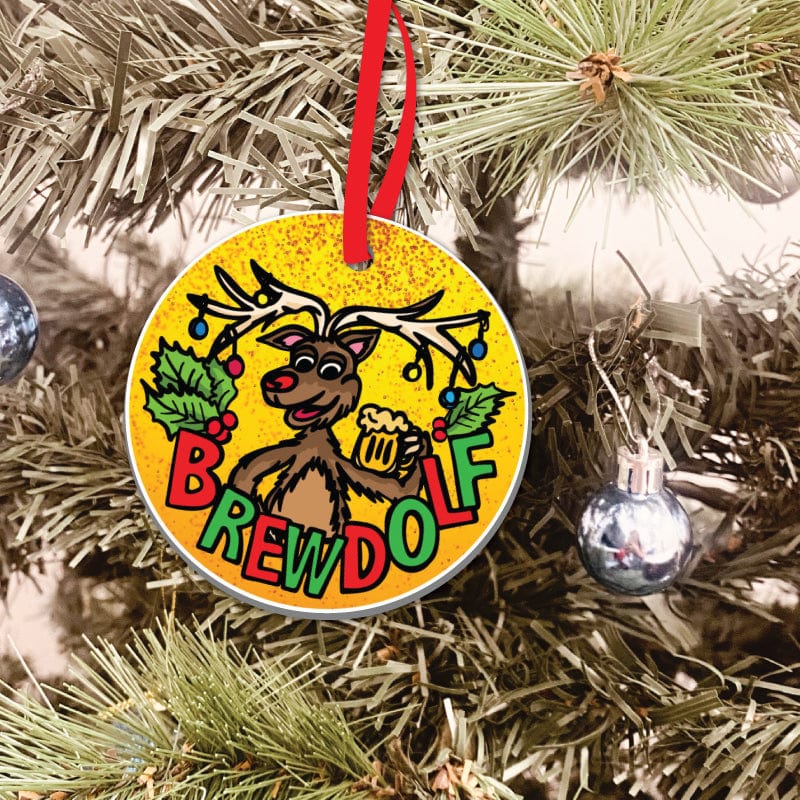 Brewdolf 🦌🍺 - Christmas Ornament