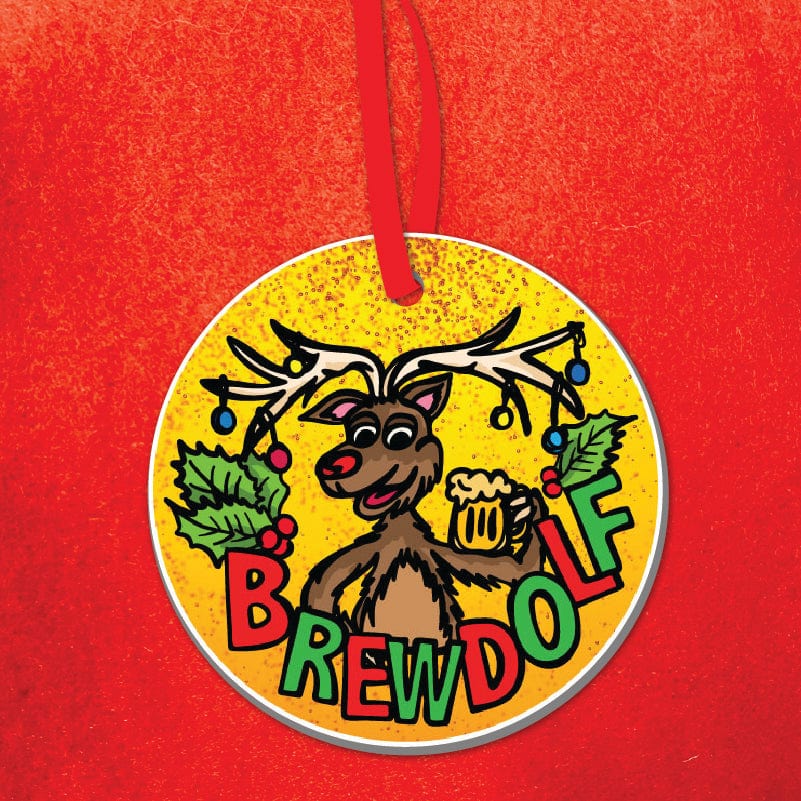 Brewdolf 🦌🍺 - Christmas Ornament