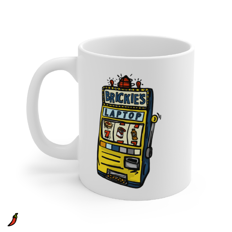 Brickie’s Laptop 🎰 - Coffee Mug
