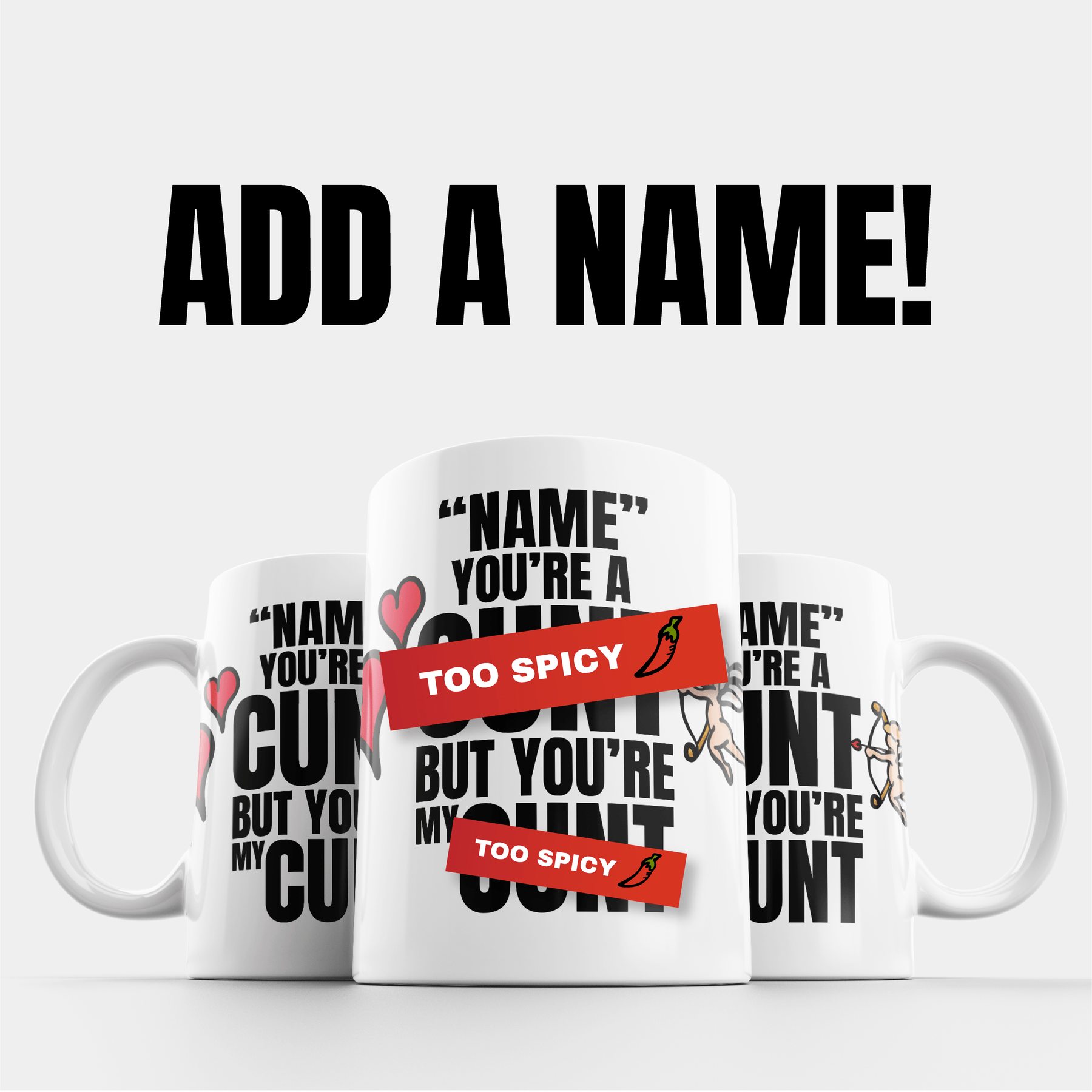 But you're mine 🥰 - Personalised Coffee Mug