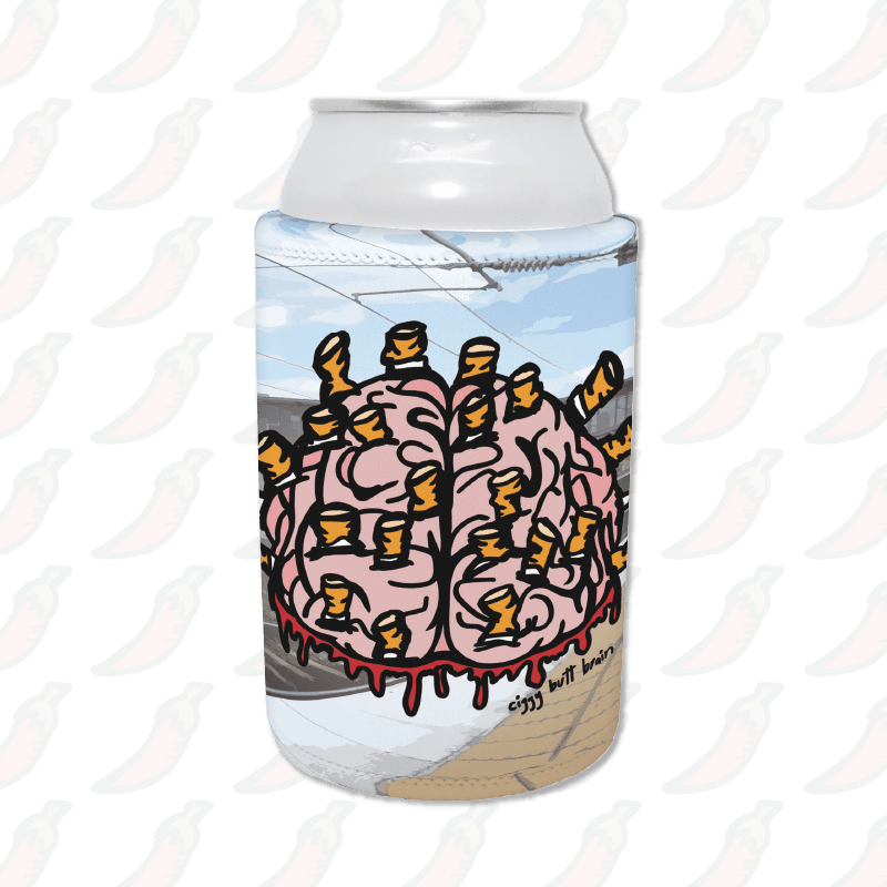 Ciggy Butt-Brain 🚬🧠 - Stubby Holder