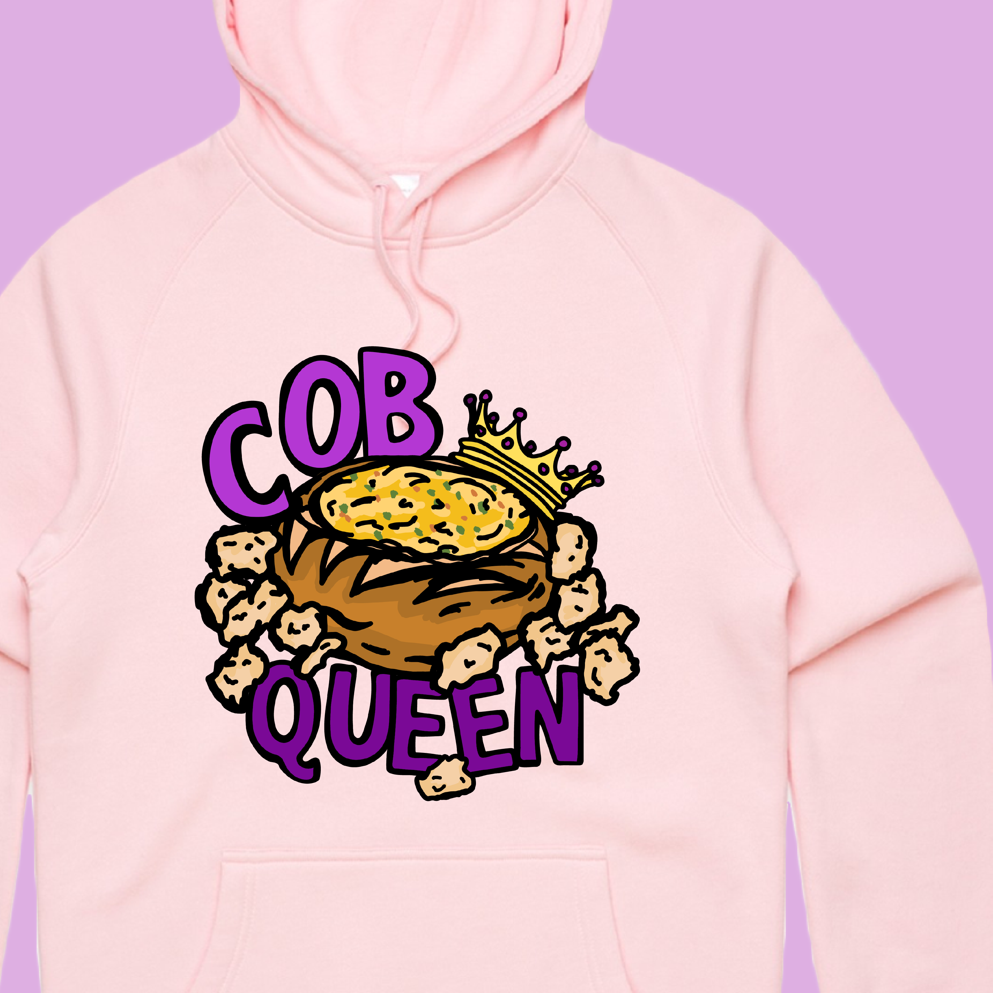 Cob Queen 👑🍞 Unisex Hoodie
