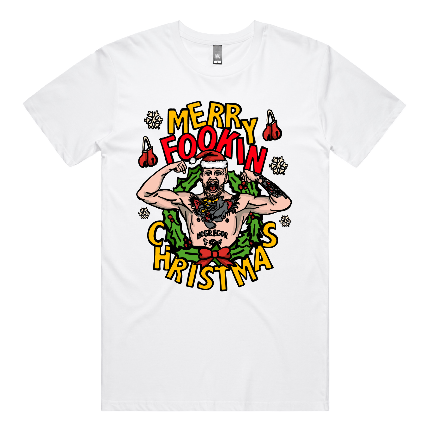 Conor McGregor Christmas ๐ช๐ โ Men's T Shirt