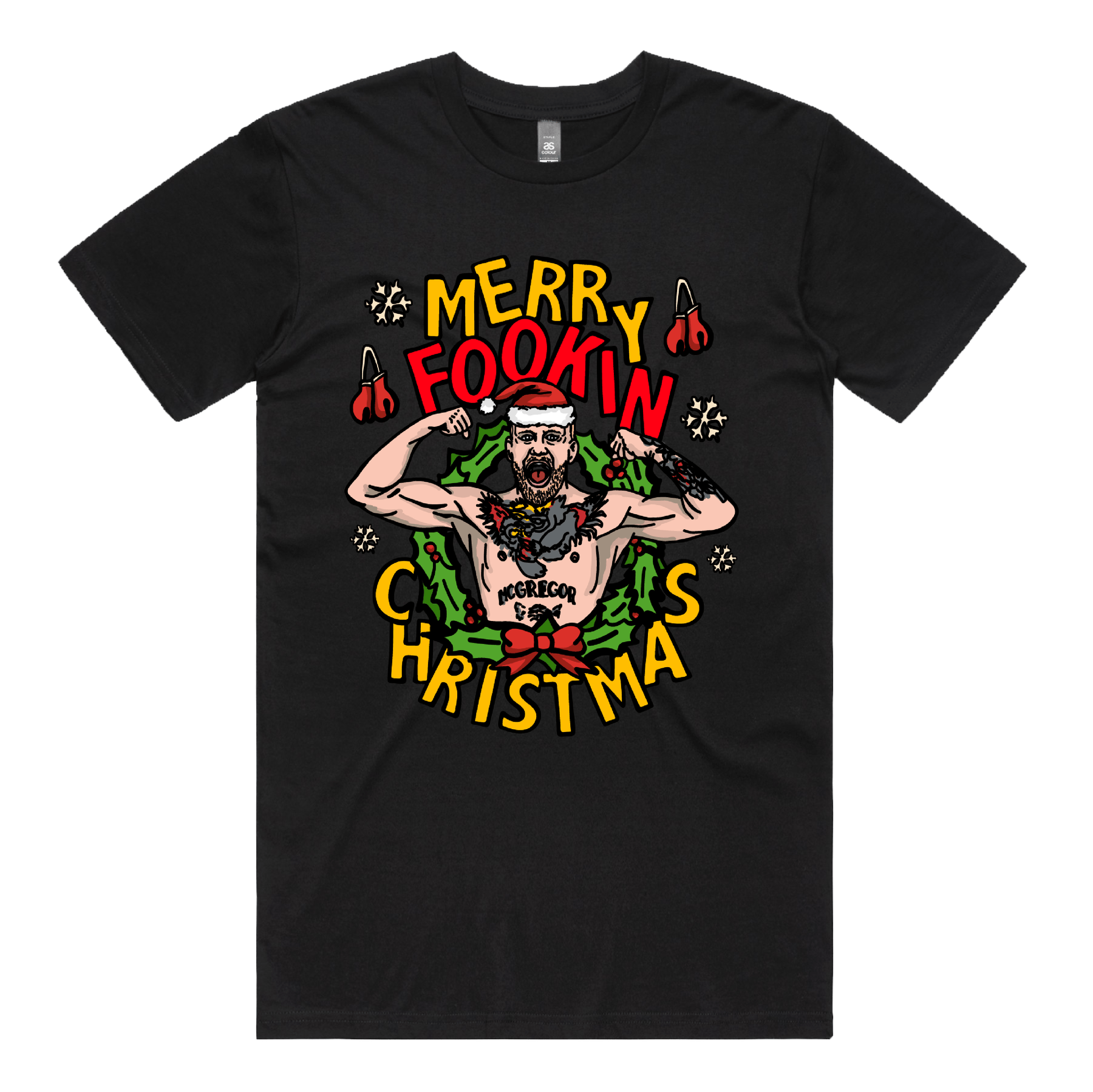 Conor McGregor Christmas ๐ช๐ โ Men's T Shirt