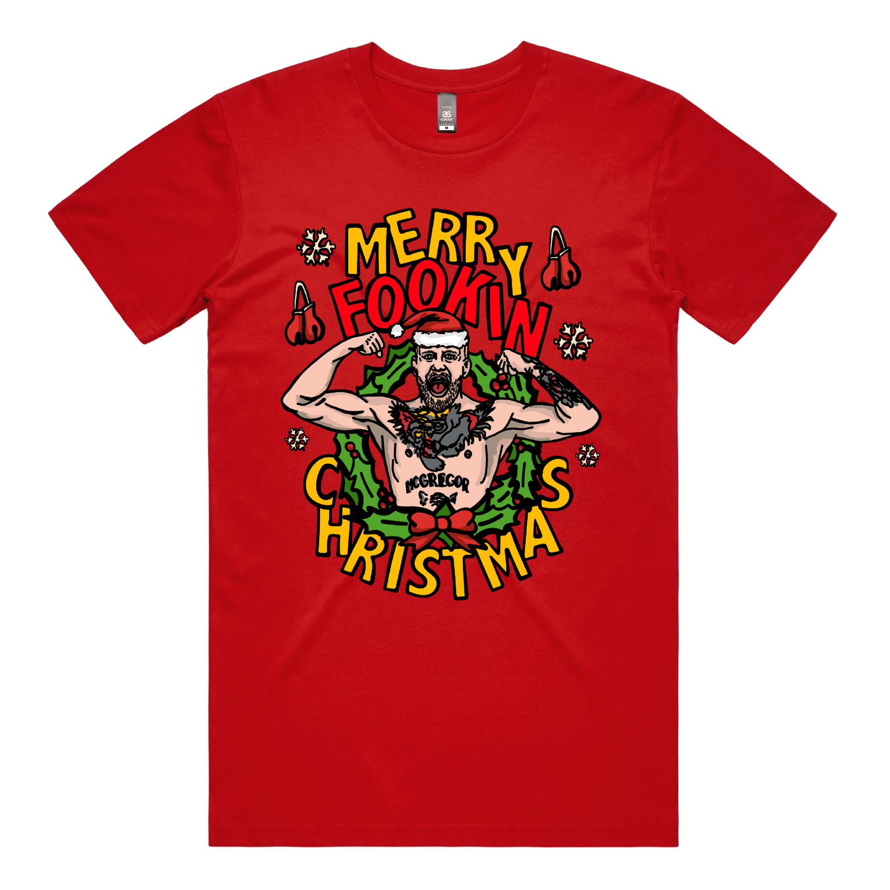 Conor McGregor Christmas ๐ช๐ โ Men's T Shirt
