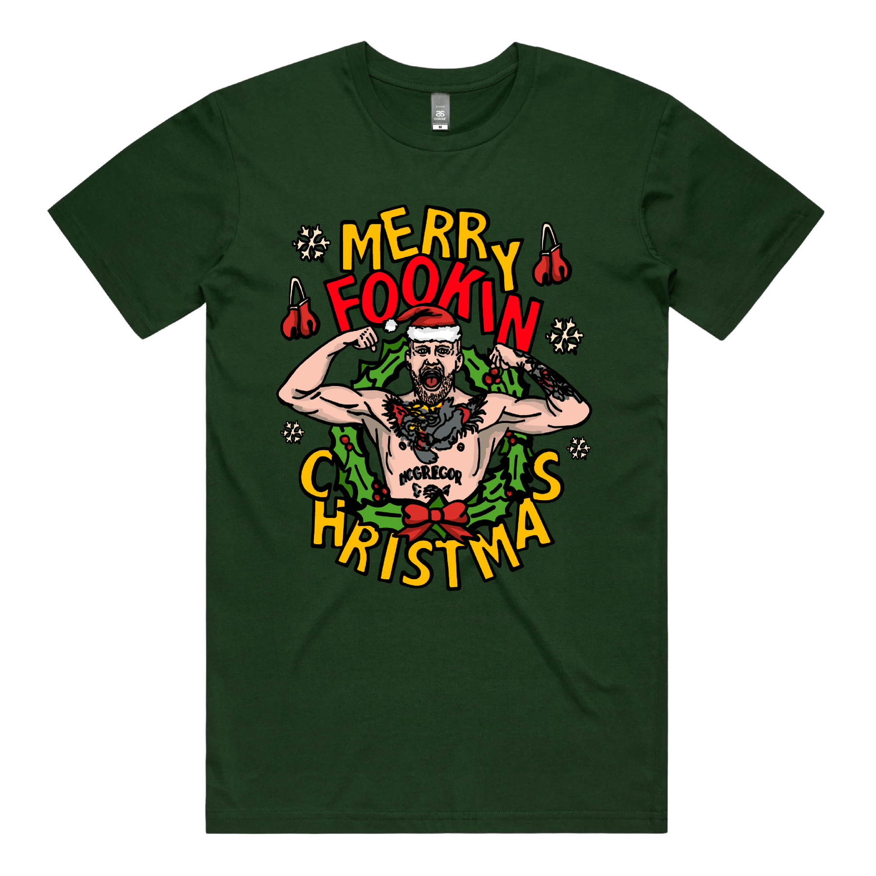 Conor McGregor Christmas ๐ช๐ โ Men's T Shirt