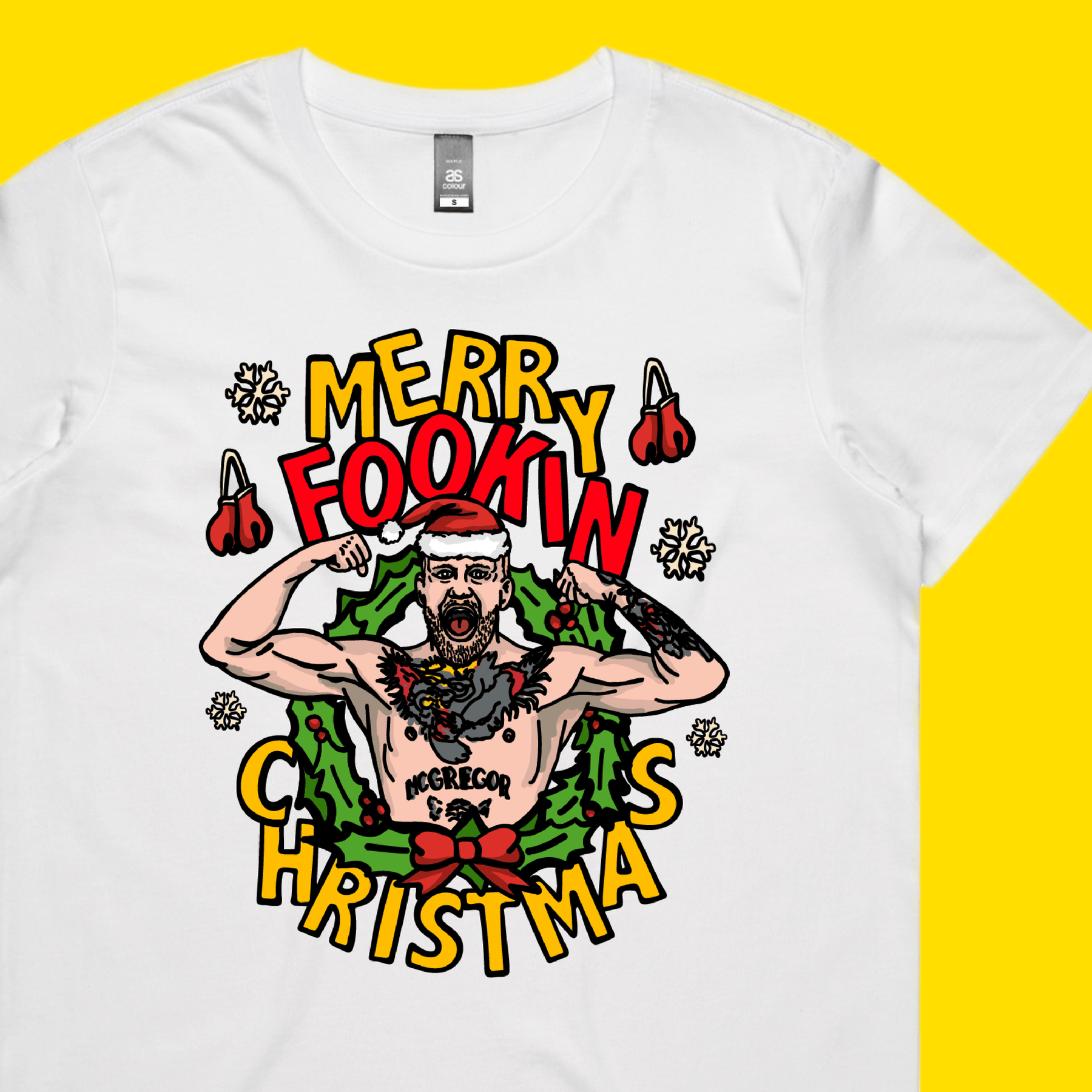 Conor McGregor Christmas ๐ช๐ โ Women's T Shirt