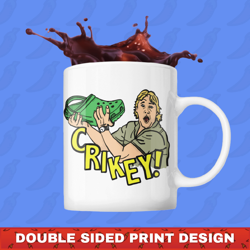 Crikey! Croc Hunter 🐊 - Coffee Mug