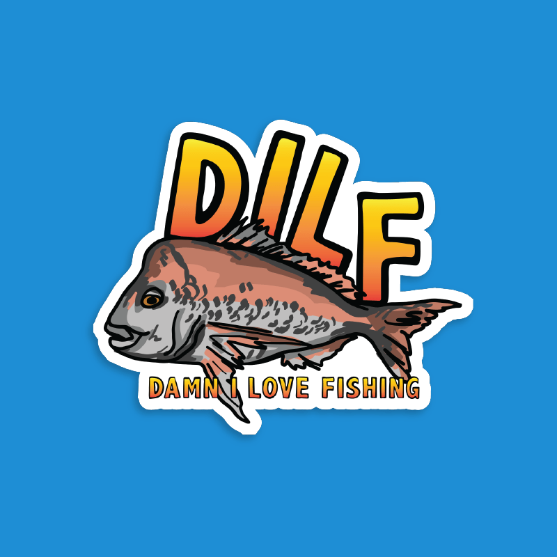 D.I.L.F 🐟 - Sticker