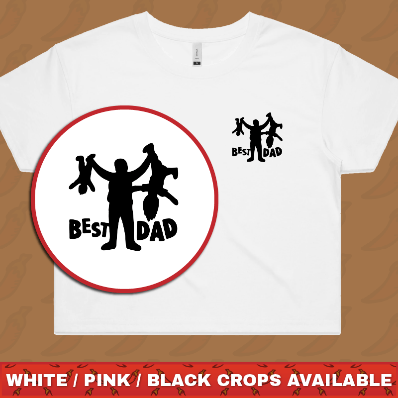 Dadโs Day Care ๐จโ๐ผ โ Women's Crop Top