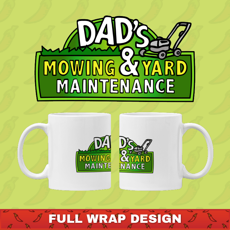 Dad’s Mowing Company 👍 – Coffee Mug