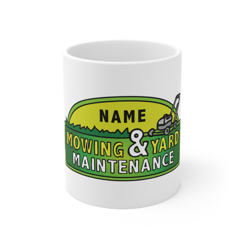 Dad’s Mowing Company 👍 – Customisable Coffee Mug