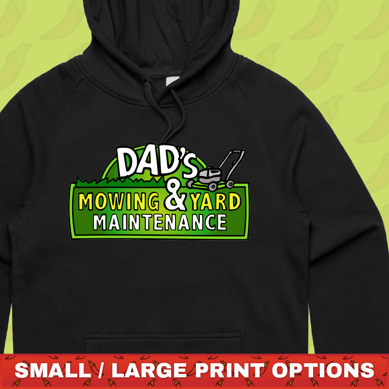 Dadโs Mowing Company ๐ โ Unisex Hoodie