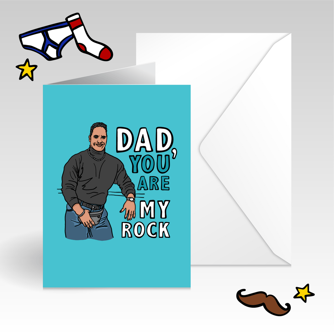 Dad You Are My Rock ๐ช๐พ - Father's Day Card
