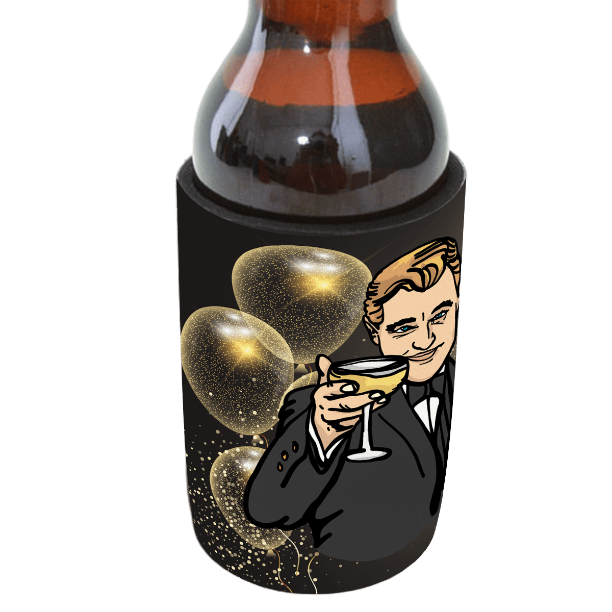 DiCaprio Gatsby Cheers 🍸 - Stubby Holder