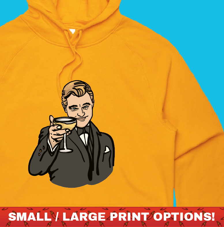 DiCaprio Gatsby Cheers ๐ธ - Unisex Hoodie