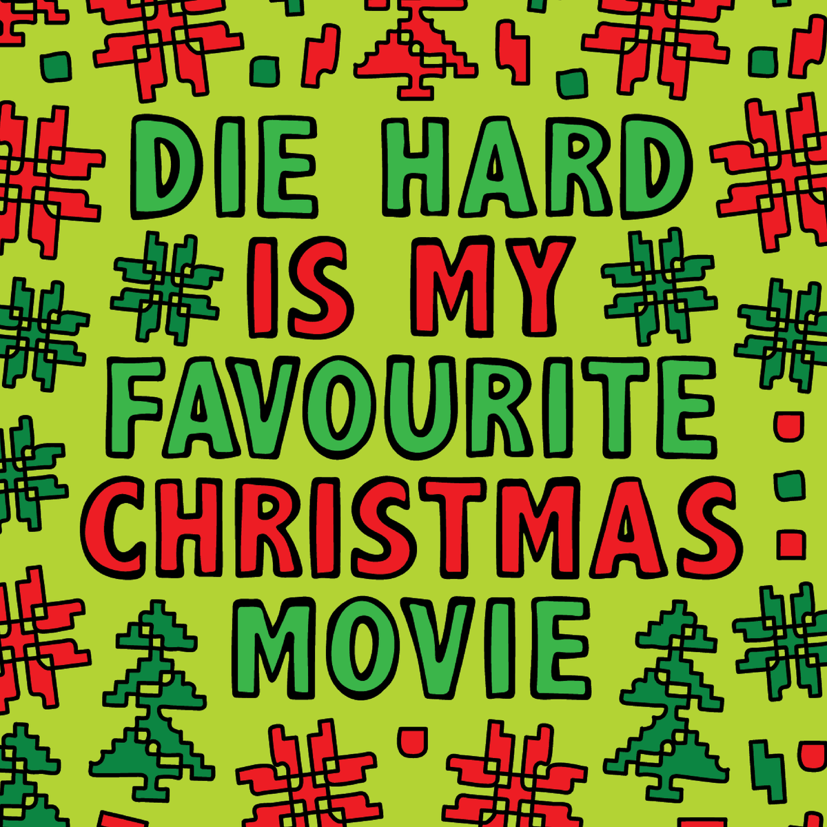 Die Hard Christmas 💥🎄 – Stubby Holder