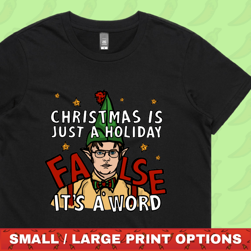 Dwight Christmas ๐ฉโ๐พ๐- Women's T Shirt