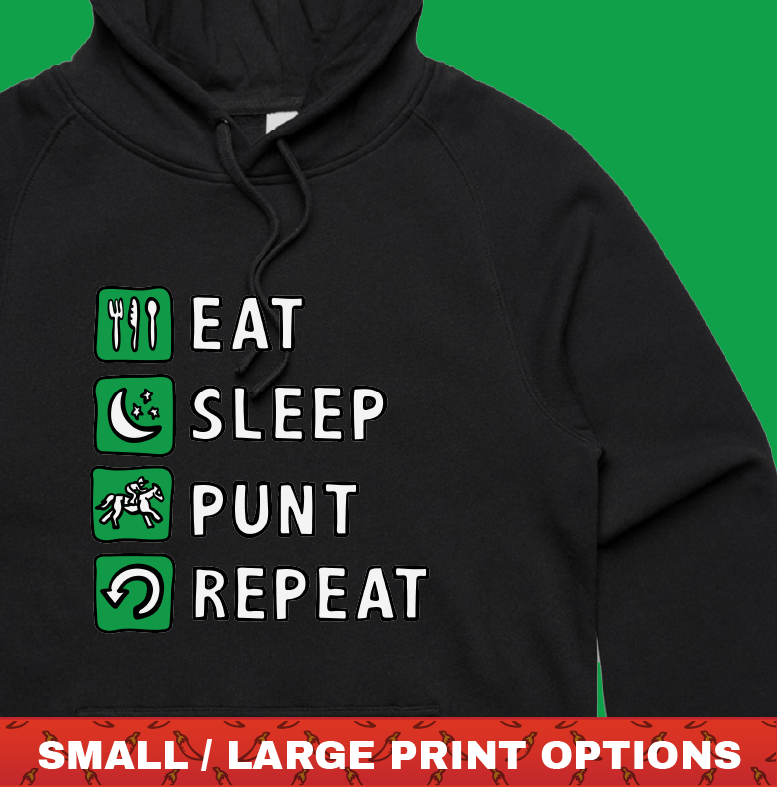 Eat Sleep Punt Repeat ๐ - Unisex Hoodie