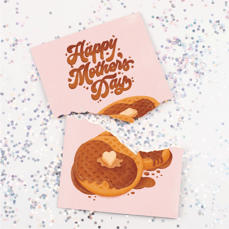 Endless "Never Gonna Give You Up" Mother's Day Card ๐๏ธ๐ - Joker Greeting Prank Card (Glitter + Sound)