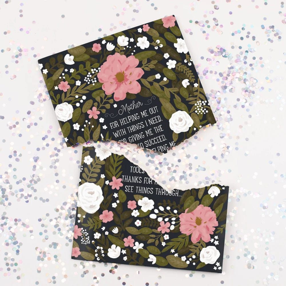 Endless Thank you Mom 👩🍼🔊 - Joker Greeting Prank Card (Glitter + Sound)