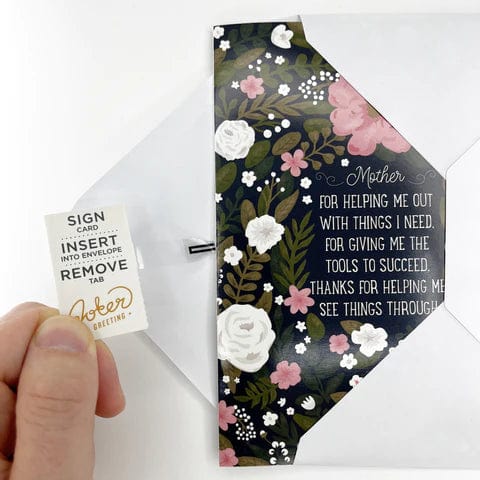 Endless Thank you Mom 👩🍼🔊 - Joker Greeting Prank Card (Glitter + Sound)