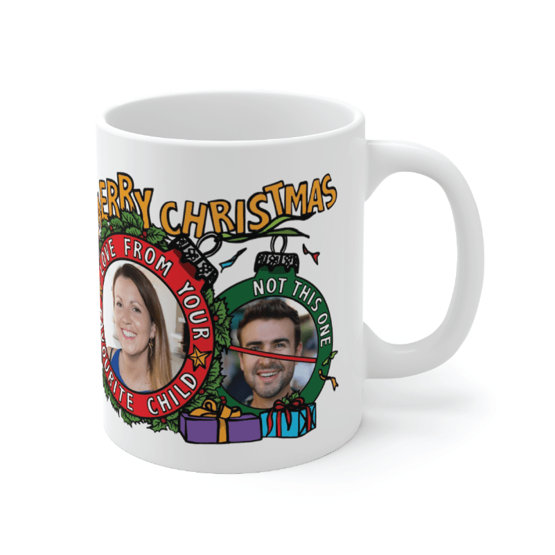 Favourite Child Christmas 🏆🎄 - Personalised Coffee Mug