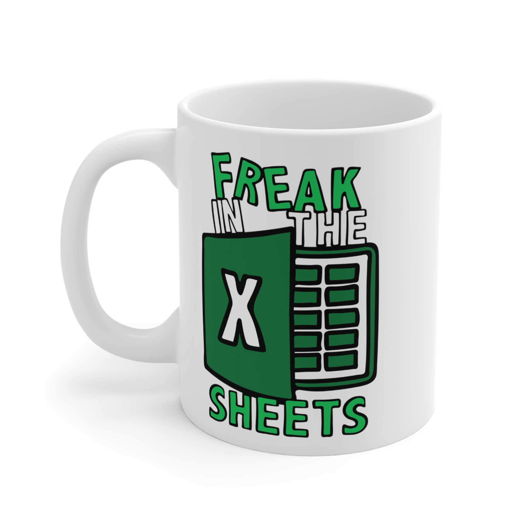 Freak in the Sheets 📈🛌- Coffee Mug