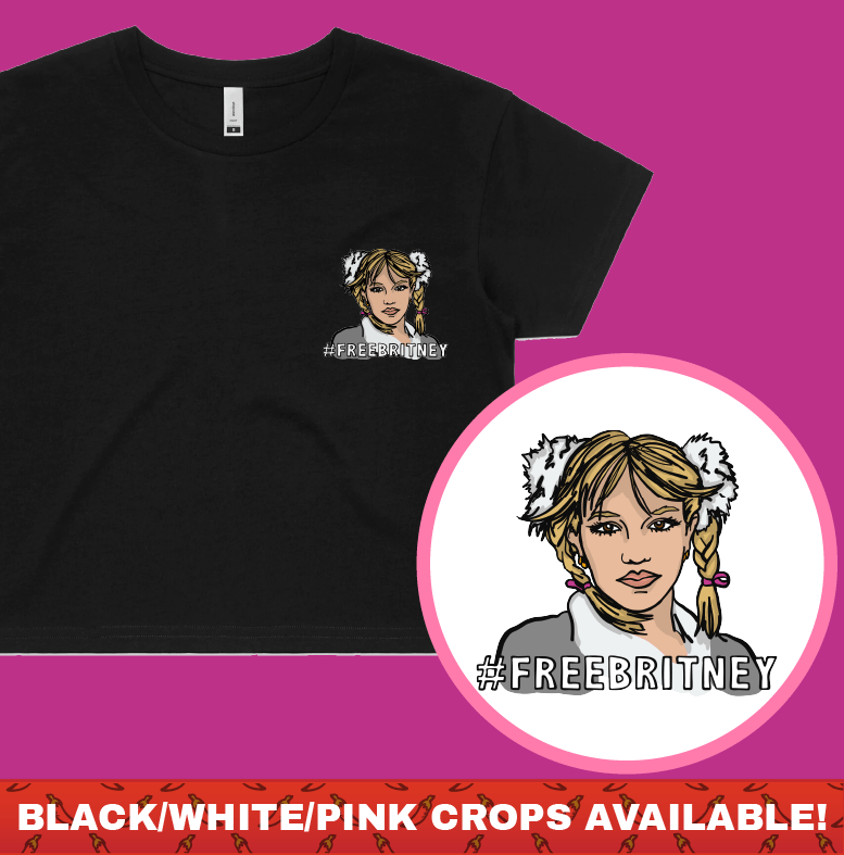 FREE BRITNEY 🎤 - Women's Crop Top