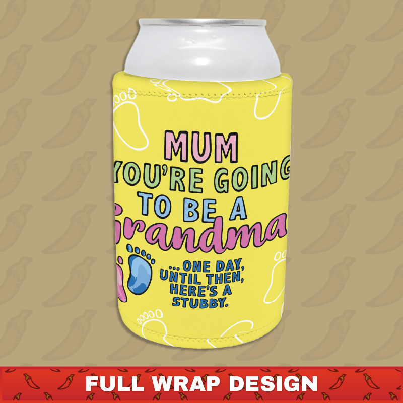 Grandma One Day 👩🦳 – Stubby Holder