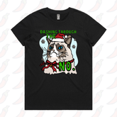 Grumpy Cat Christmas ๐พ๐- Women's T Shirt